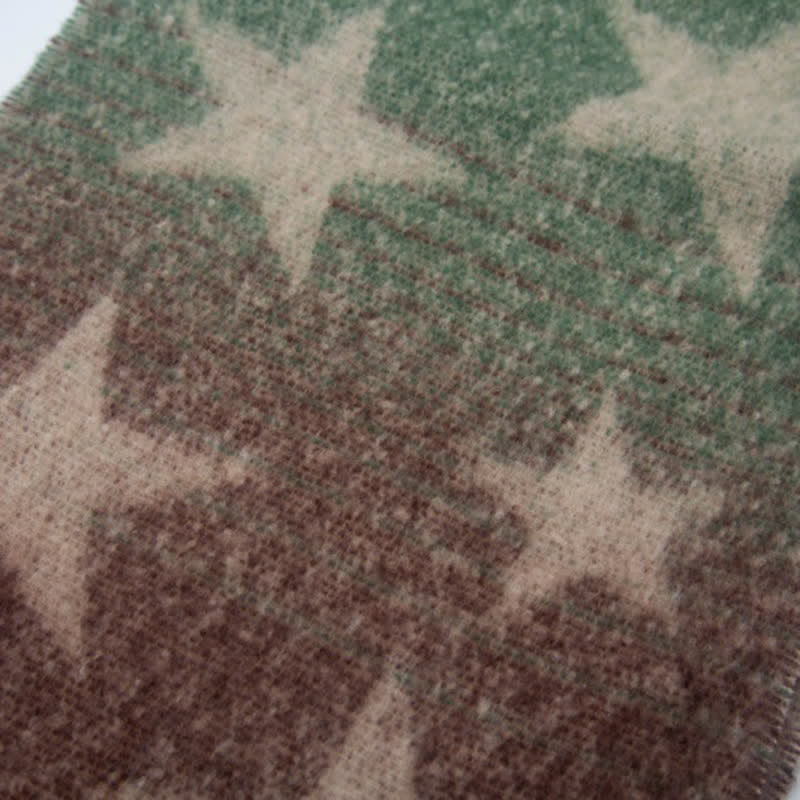 Unisex Thick Fashion Five Pointed Star Roving Scarf - image 5
