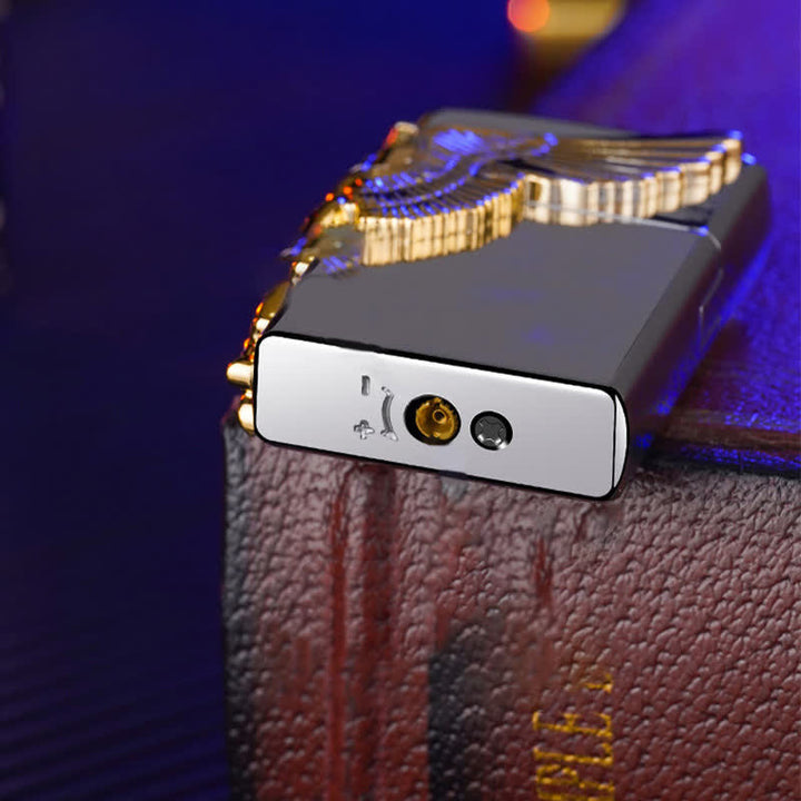 Three Sides 3D Relief Pegasus Refillable Butane Lighter - image 8