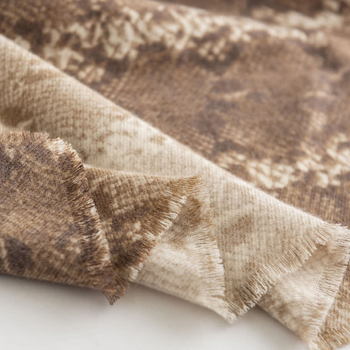 Women's Chic Street Style Snakeskin Print Scarf - image 11