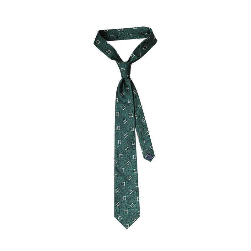 Men's Navy Cartoon Penguin Pattern Necktie - image 3
