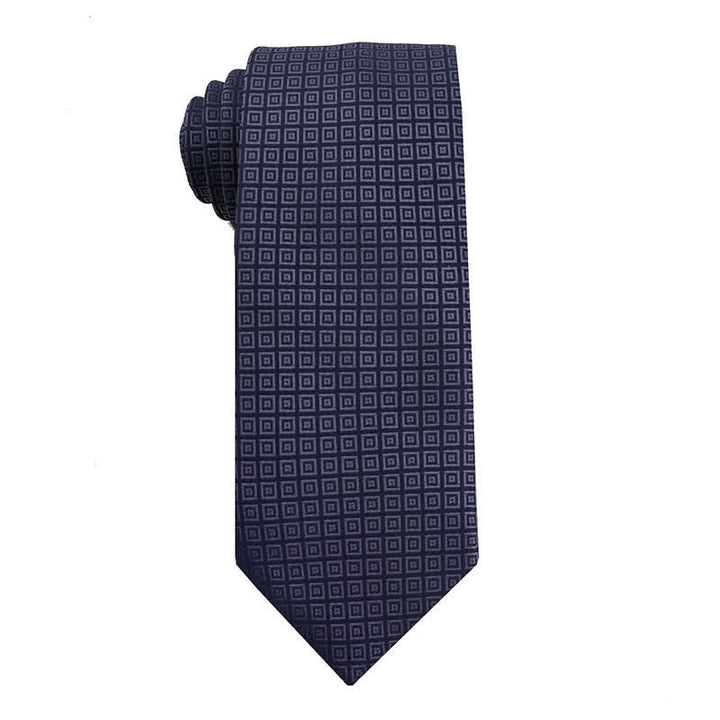 Men's Advanced Navy Blue Series Business Necktie - Style #5 - image 6