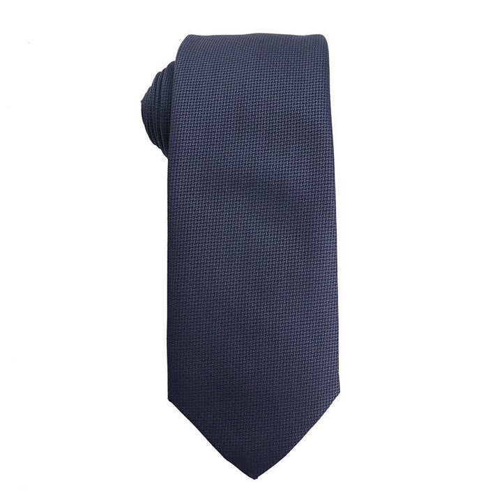 Men's Advanced Navy Blue Series Business Necktie - Style #7 - image 8