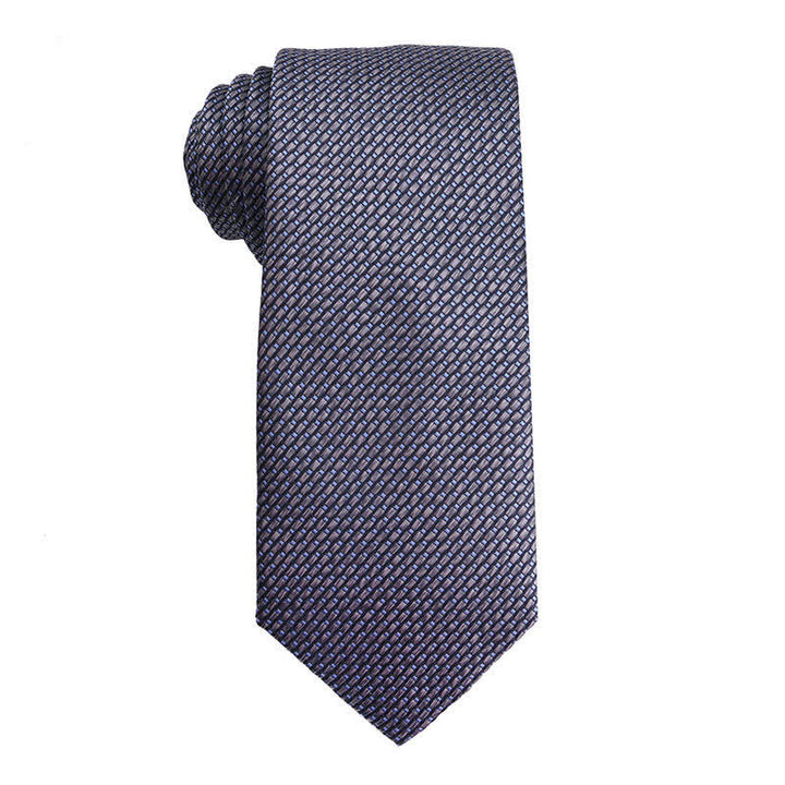 Men's Advanced Navy Blue Series Business Necktie - Style #2 - image 3