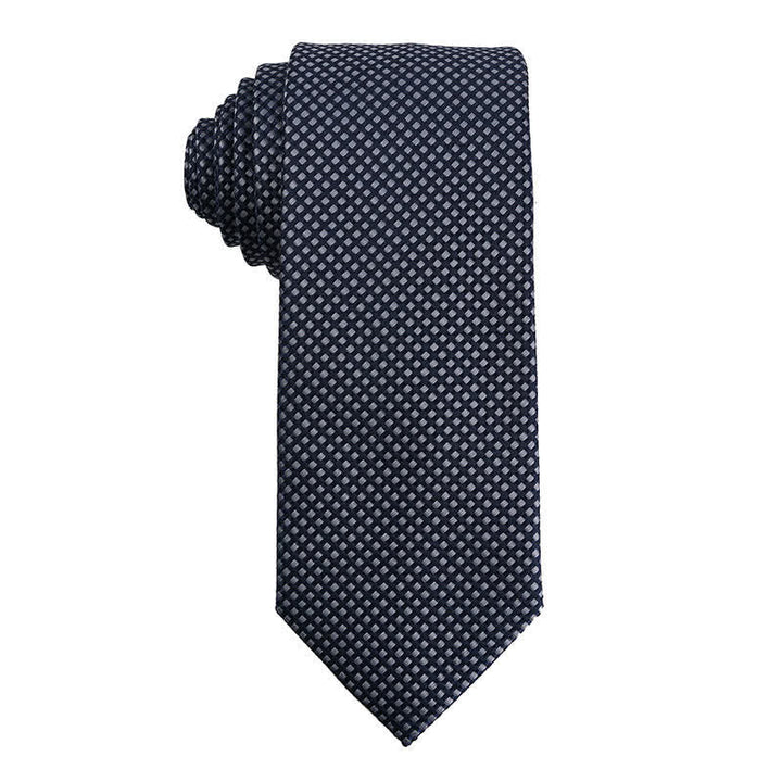 Men's Advanced Navy Blue Series Business Necktie - Style #1 - image 2