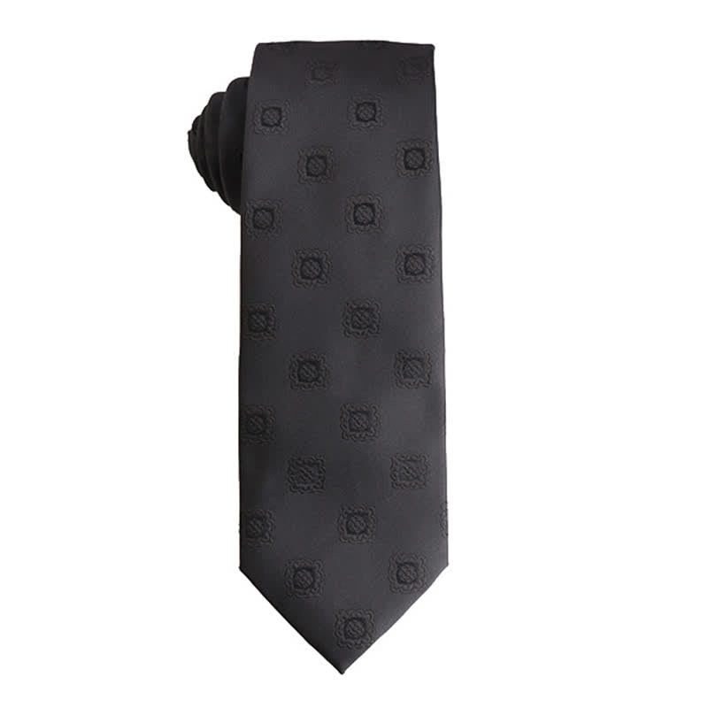 Men's Noble Black Series Formal Business Necktie - Style #3 - image 5