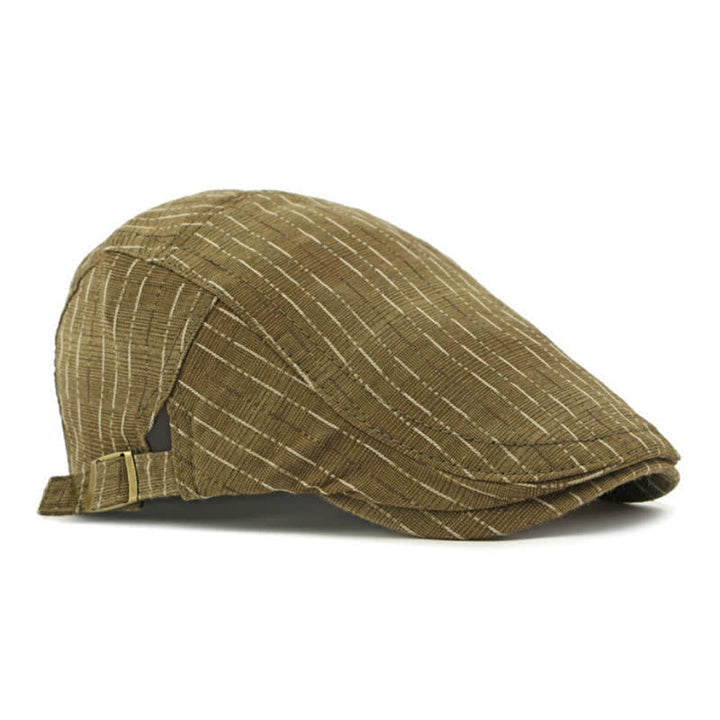 Classic Striped Casual Peaked Flat Beret Hat - image 18