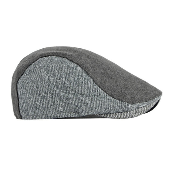 Simple Classic Patchwork Beret Hat - image 4