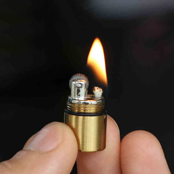 Mini Capsule Portable Refill Pendant Kerosene Lighter - image 2