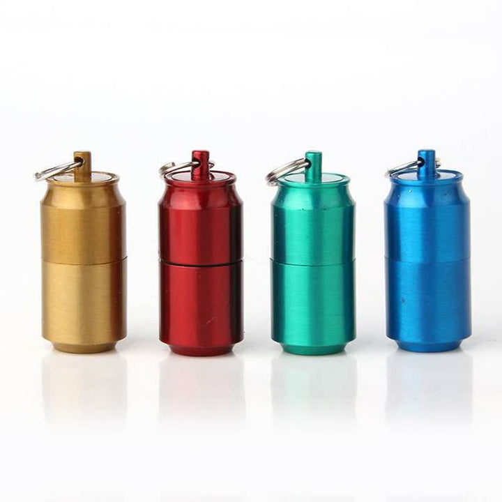 Mini Can Shape Refillable Pendant Kerosene Lighter - image 11