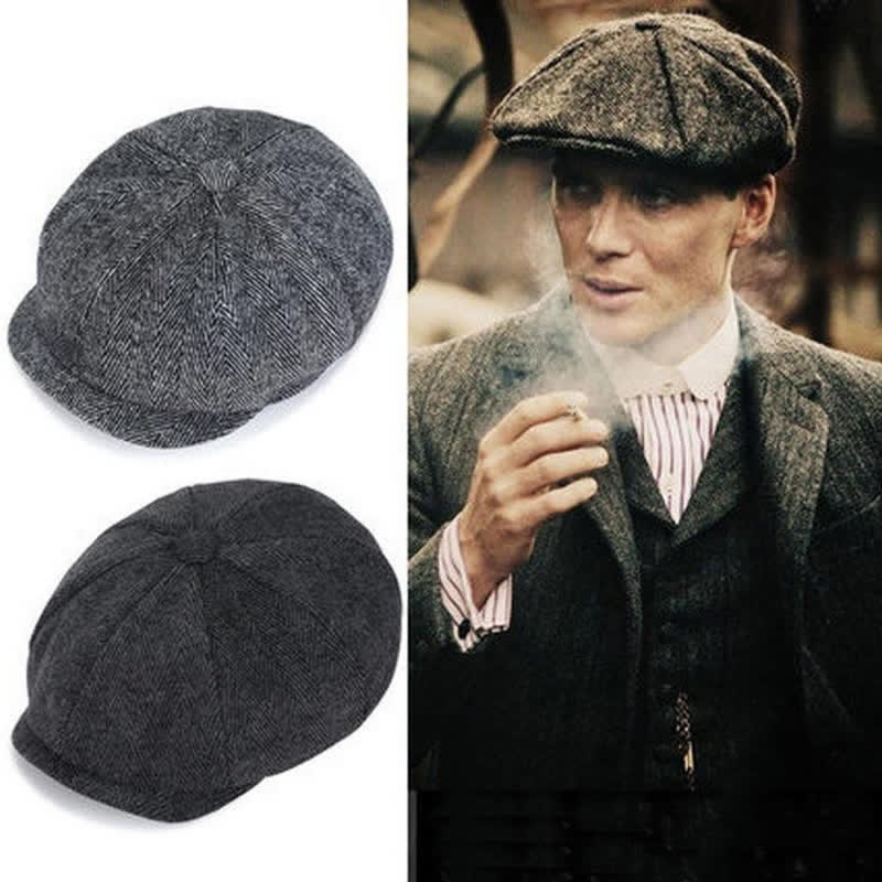 Versatile Classic Newsboy Octagonal Beret Hat - image 1