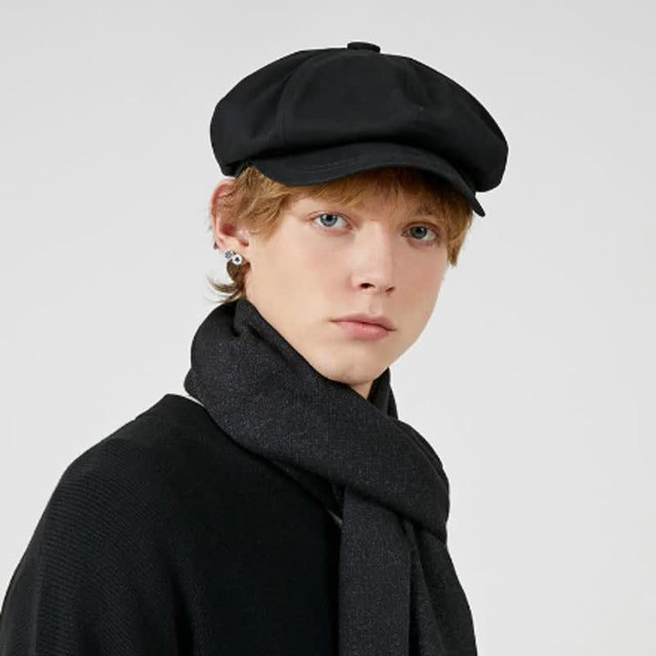 Fashion Solid Color Twilled Beret Hat - image 5