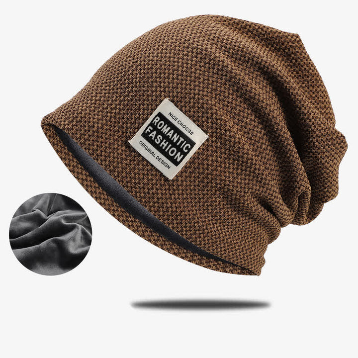 Casual Brimless Stretchable Beanie Knitted Hat - Thicken - Coffee - Adjustable (21 1/4" - 23 5/8") - image 7