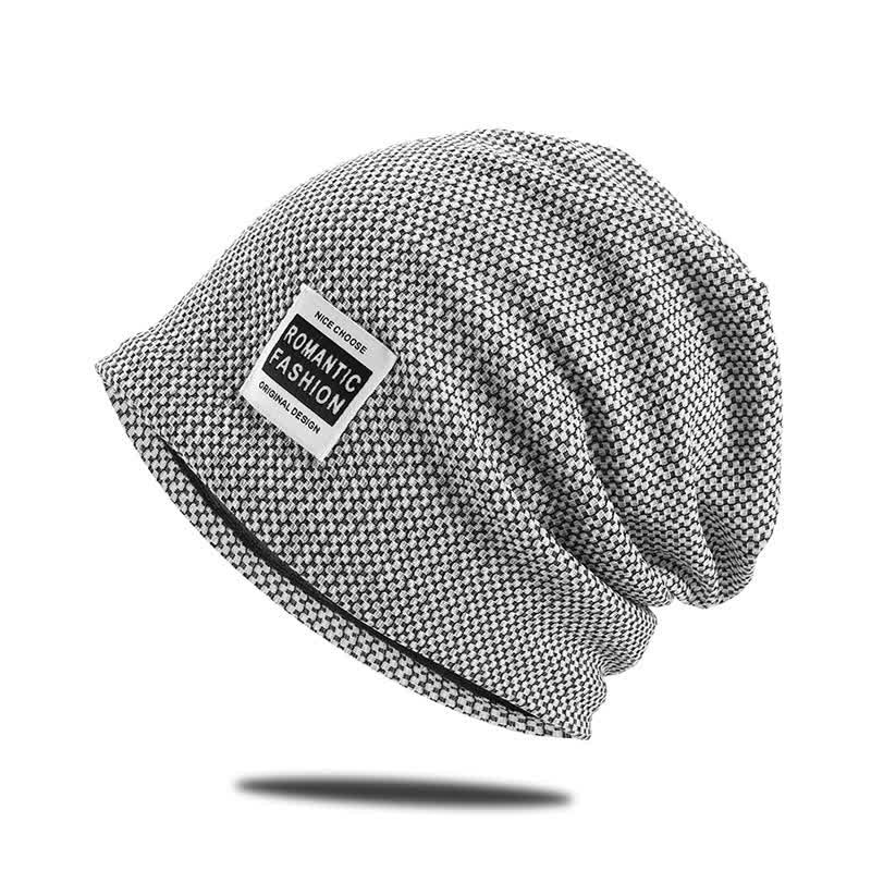 Casual Brimless Stretchable Beanie Knitted Hat - Thin - Gray - Adjustable (21 1/4" - 23 5/8") - image 11