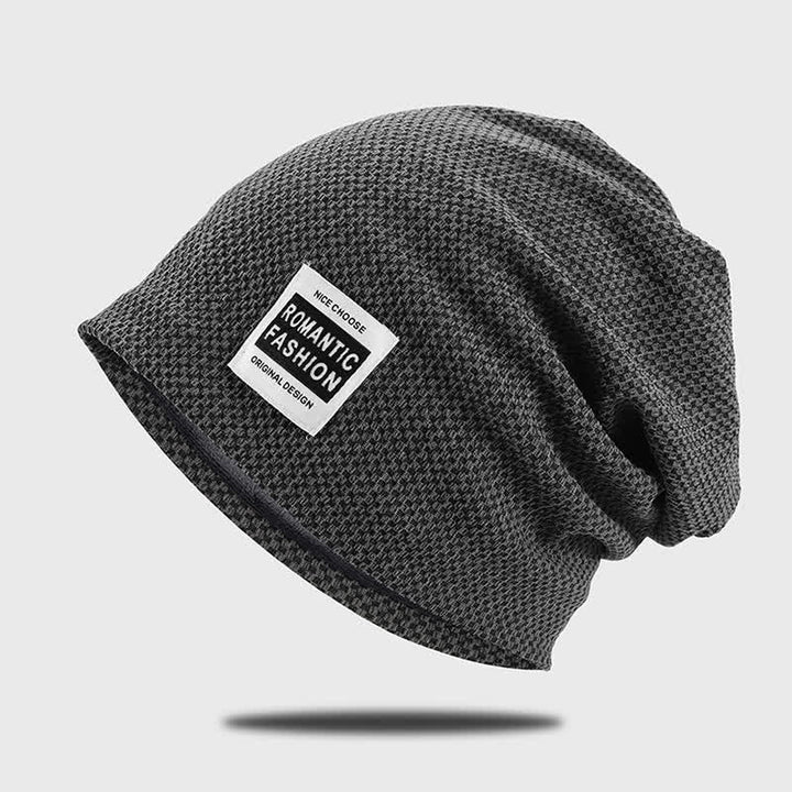 Casual Brimless Stretchable Beanie Knitted Hat - Thin - Dark Gray - Adjustable (21 1/4" - 23 5/8") - image 9