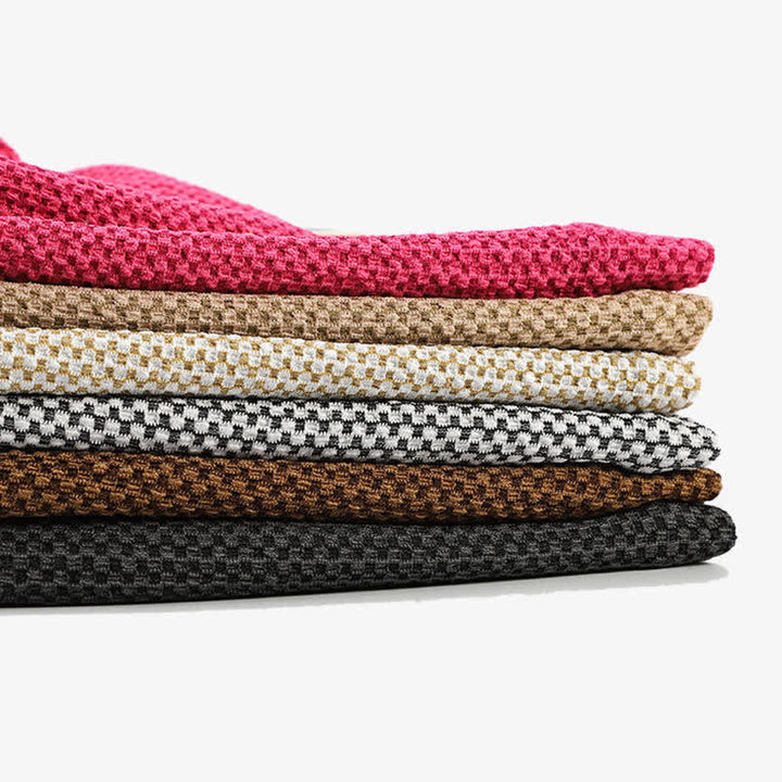 Casual Brimless Stretchable Beanie Knitted Hat - image 8