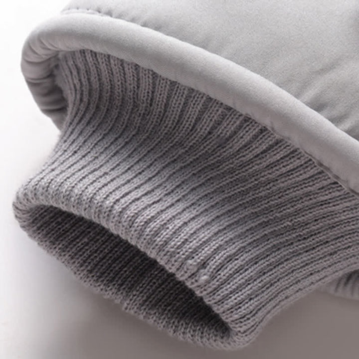 Outdoor Ski Ride Fleece Lined Waterproof Gloves - image 7
