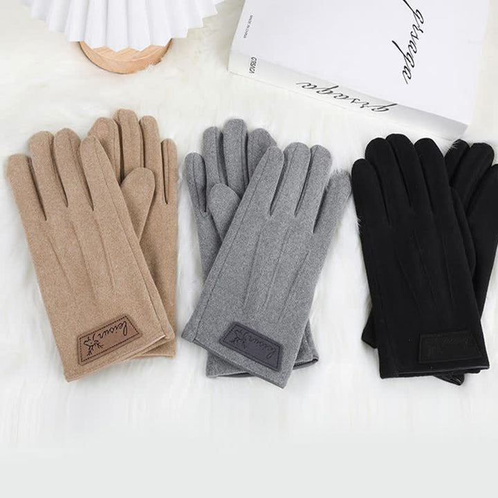 Anti-slip Touch Screen Winter Full Finger Gloves - image 8