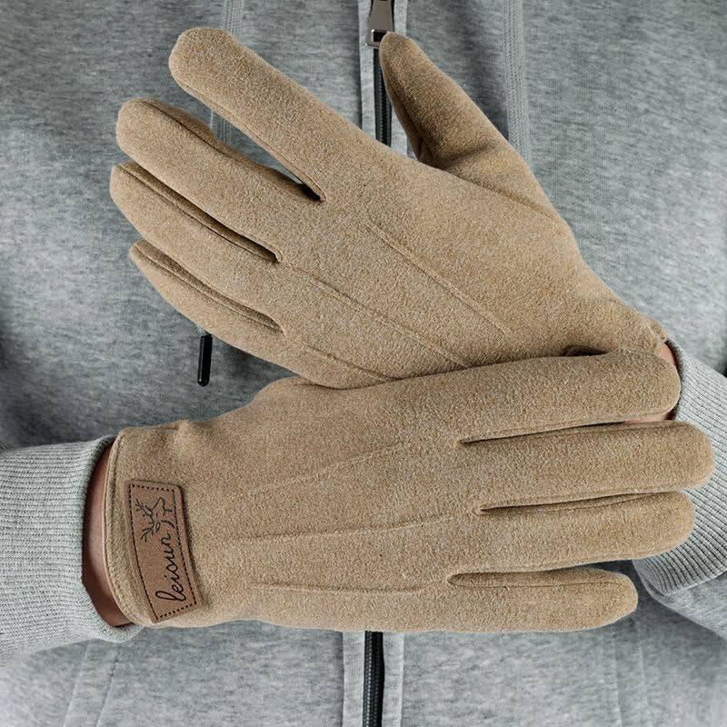 Anti-slip Touch Screen Winter Full Finger Gloves - image 2