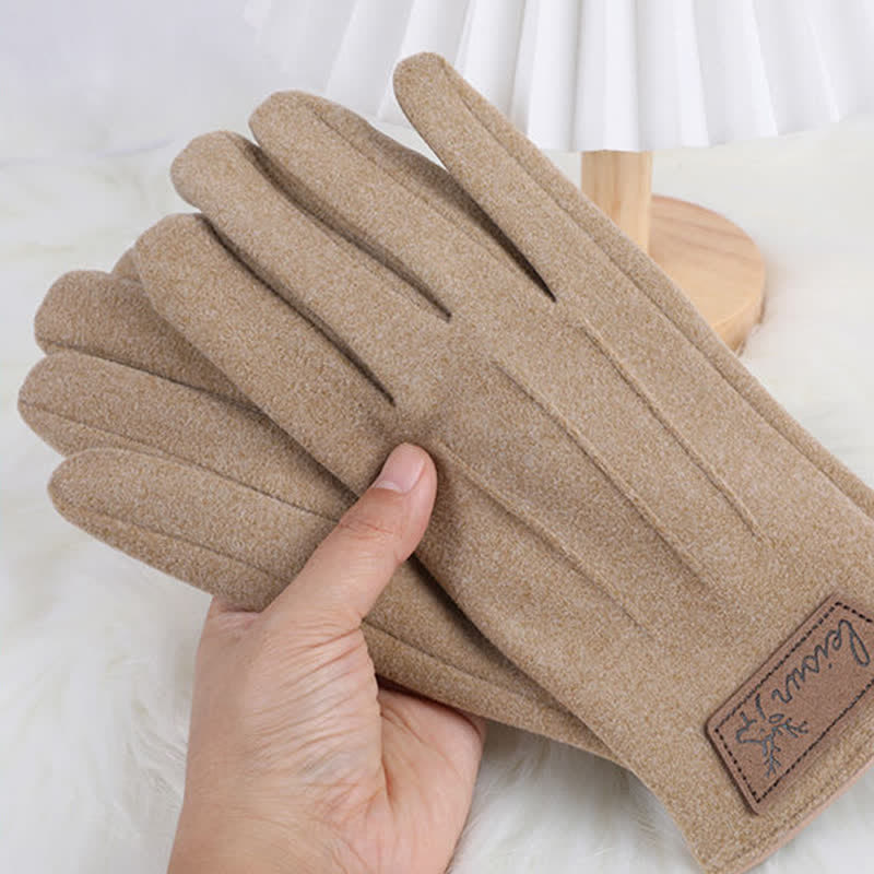 Anti-slip Touch Screen Winter Full Finger Gloves - image 4