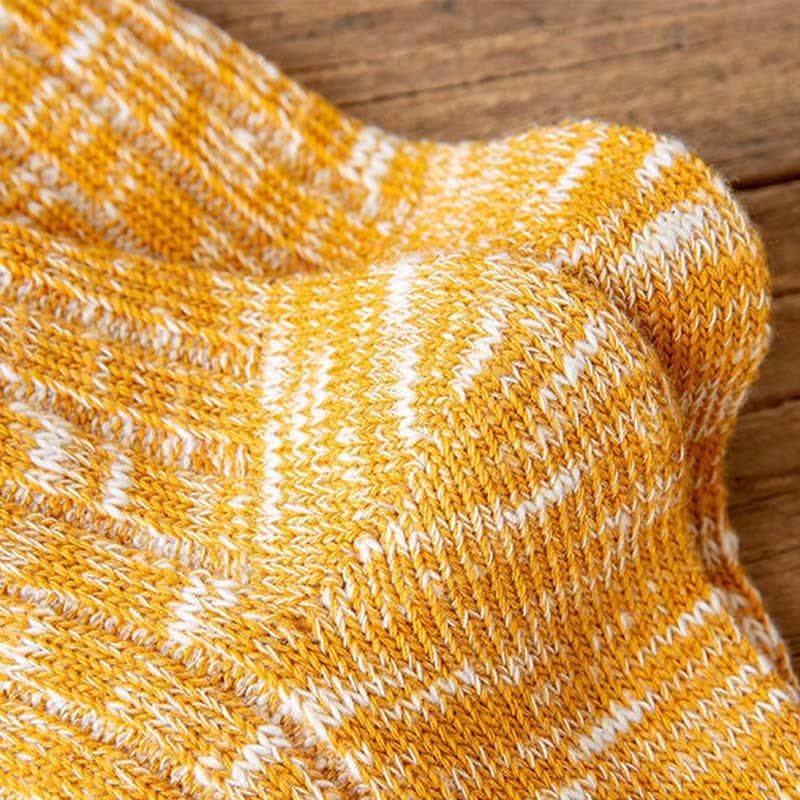 10 Pairs of Snowflake Print Striped Crew Socks - image 8