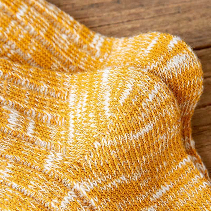 10 Pairs of Snowflake Print Striped Crew Socks - image 8