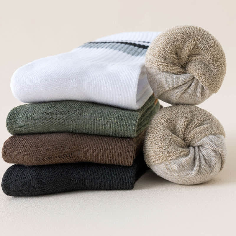 Classic Stripe Thicken Crew Socks - image 1