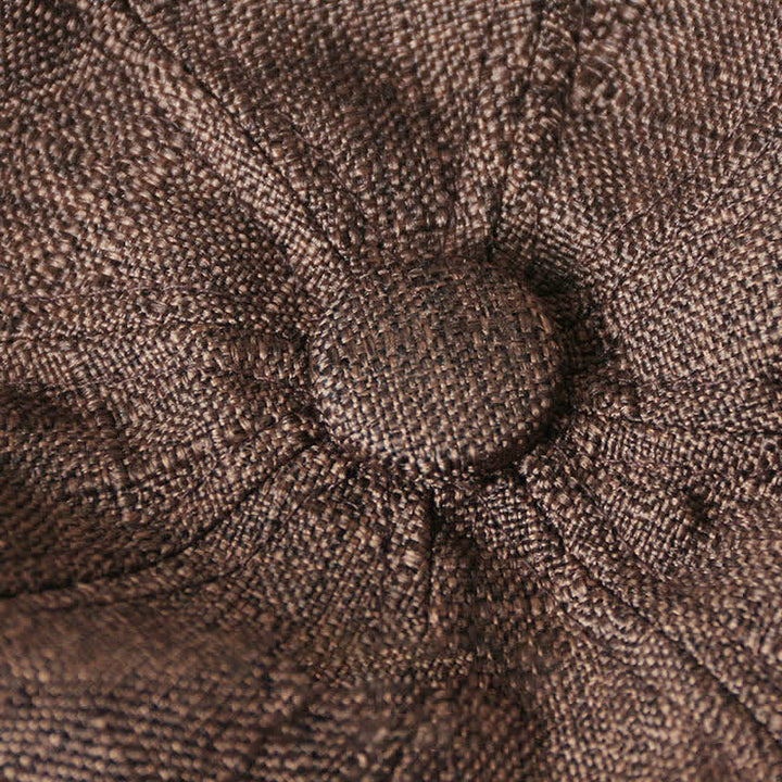 Vintage Octagonal Newsboy Breathable Beret Hat - image 1