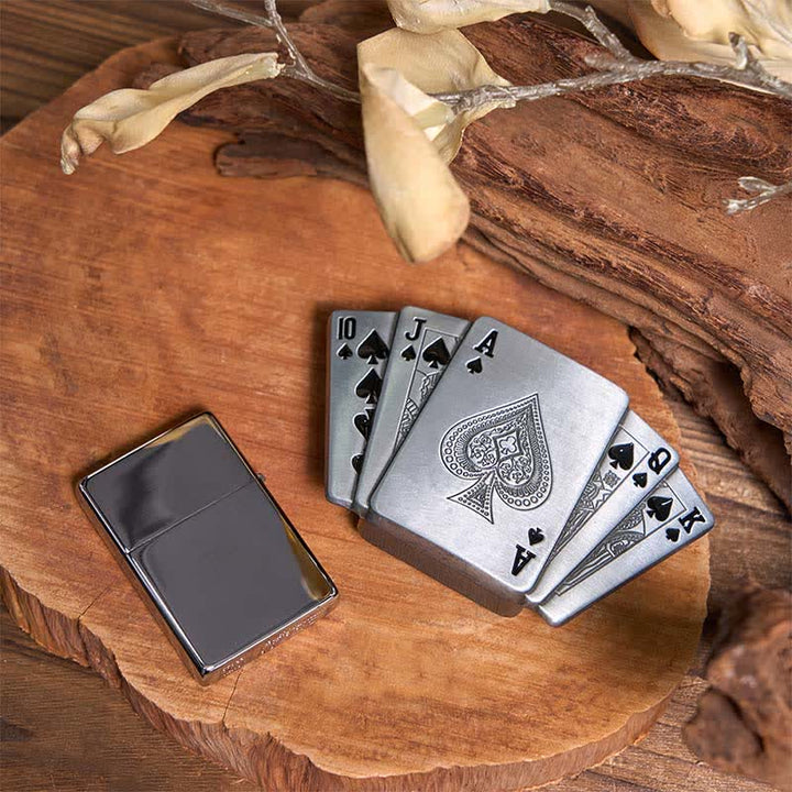 Ace Poker DIY Lighter Buckle Ghost Goat Ring Bundle Set  - image 2