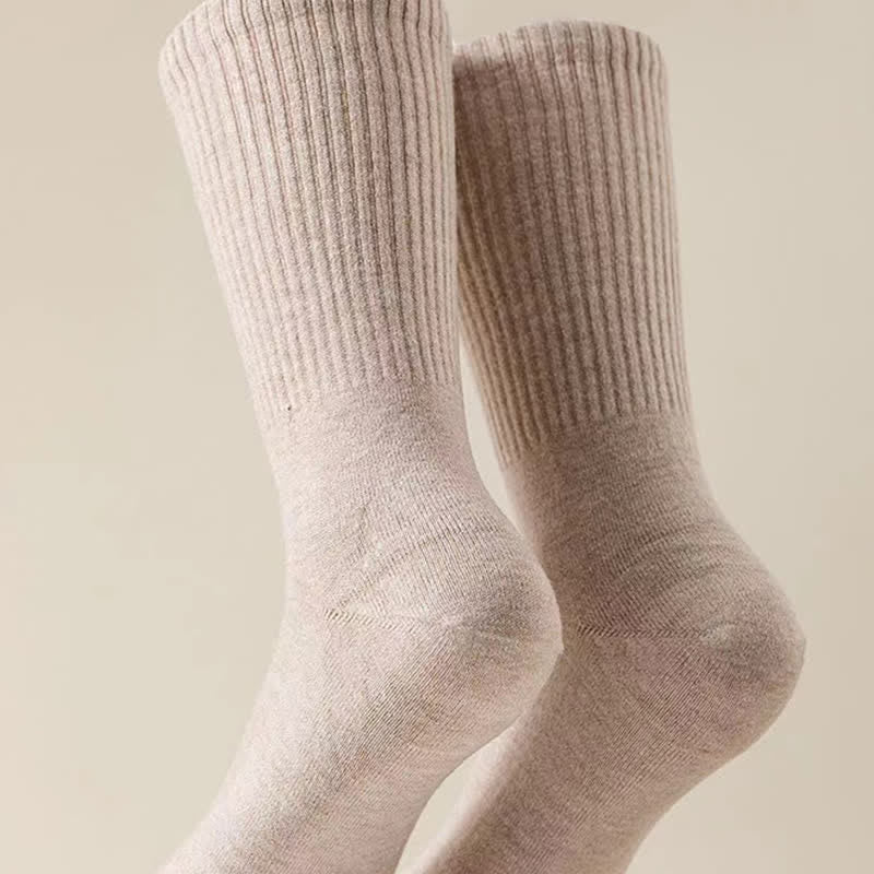 Men's Leisure Split-Toe Wool Blend Athletic Crew Socks - image 11
