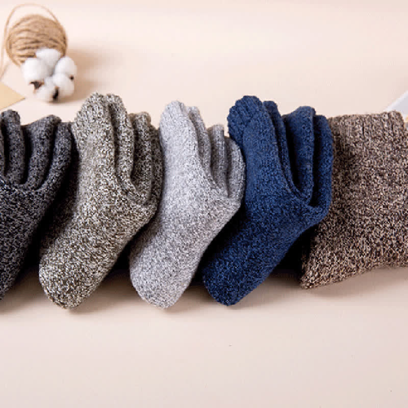 Men's Super Thick Casual Antifreeze Snow Crew Socks - image 4