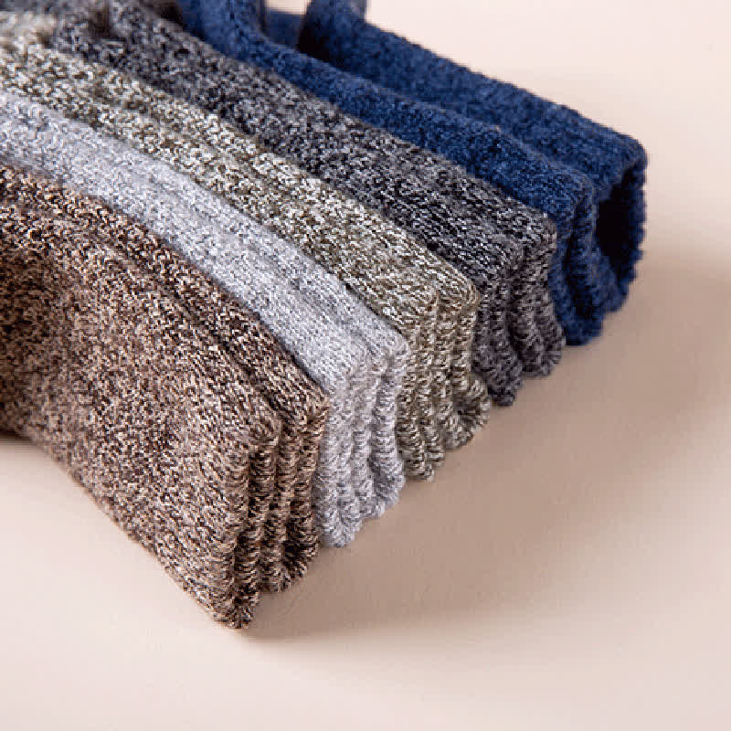 Men's Super Thick Casual Antifreeze Snow Crew Socks - image 5