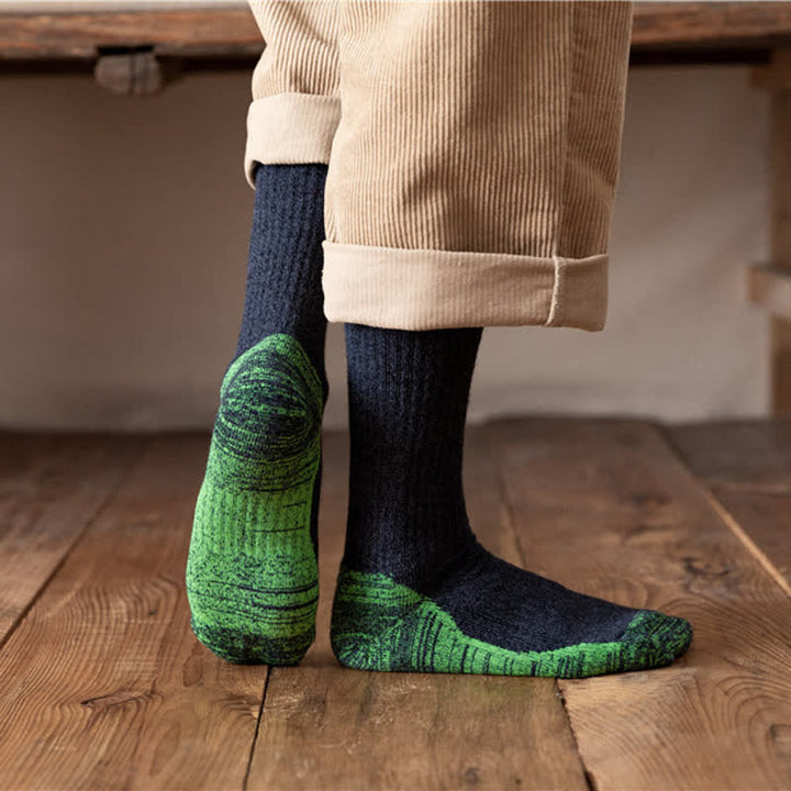 Men's Fancy Abstract Pattern Warm Crew Socks - image 15