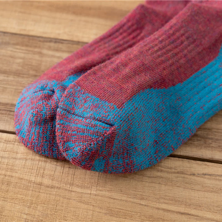 Men's Fancy Abstract Pattern Warm Crew Socks - image 13
