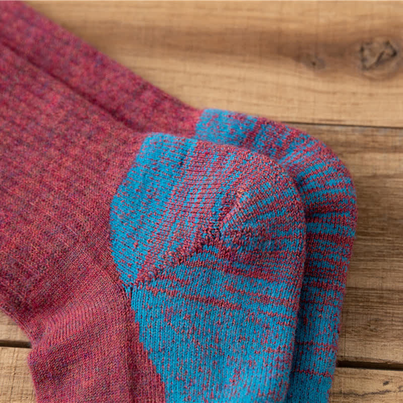 Men's Fancy Abstract Pattern Warm Crew Socks - image 12