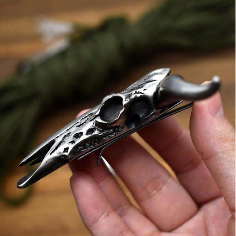 Longhorn Bull Head Multi-function EDC Tool Pendant Belt Buckle - image 6