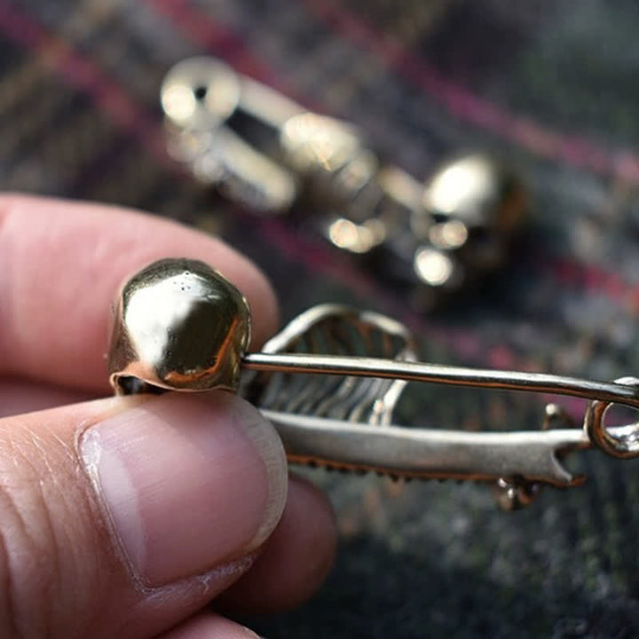 Dark Elegance Mystic Skull Brooch - image 4