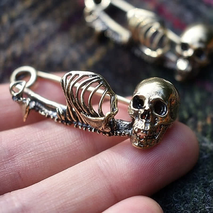 Dark Elegance Mystic Skull Brooch - image 1