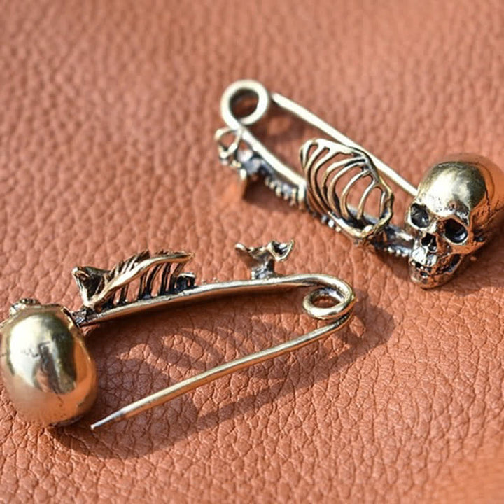 Dark Elegance Mystic Skull Brooch - image 3