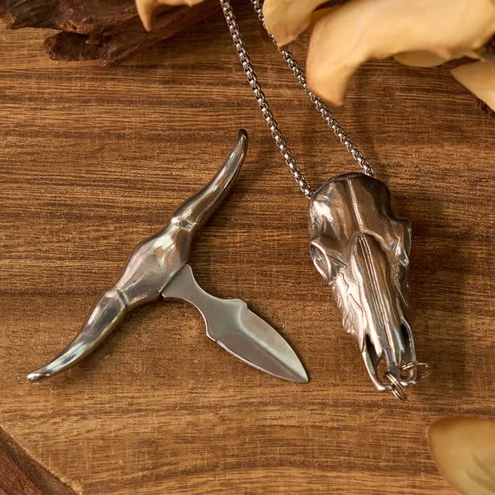 Sunflower DIY Hidden Knife Belt Buckle Bull Pendant Rose Ring Bundle Set - image 5