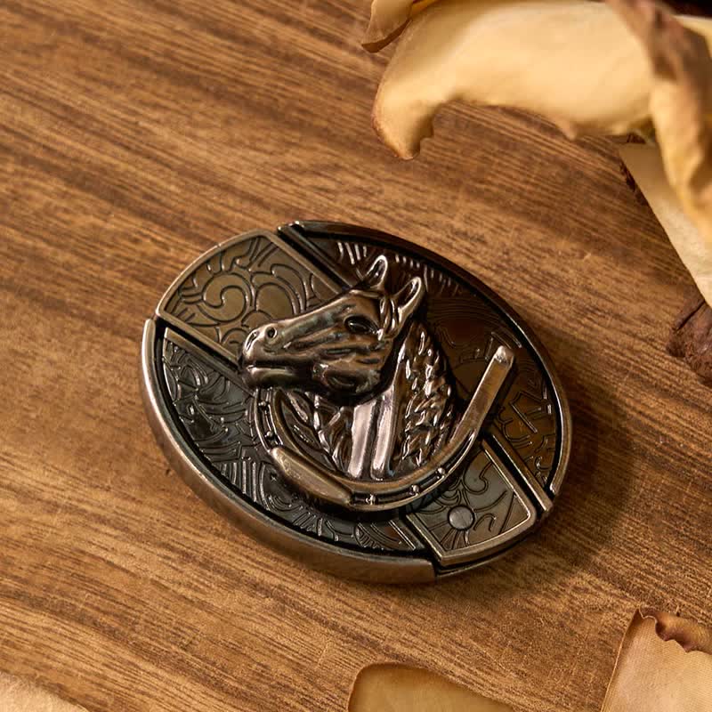 Horse DIY Hidden Lighter Belt Buckle Dollar Lighter Buckle Bolo Tie Bundle Set - image 2