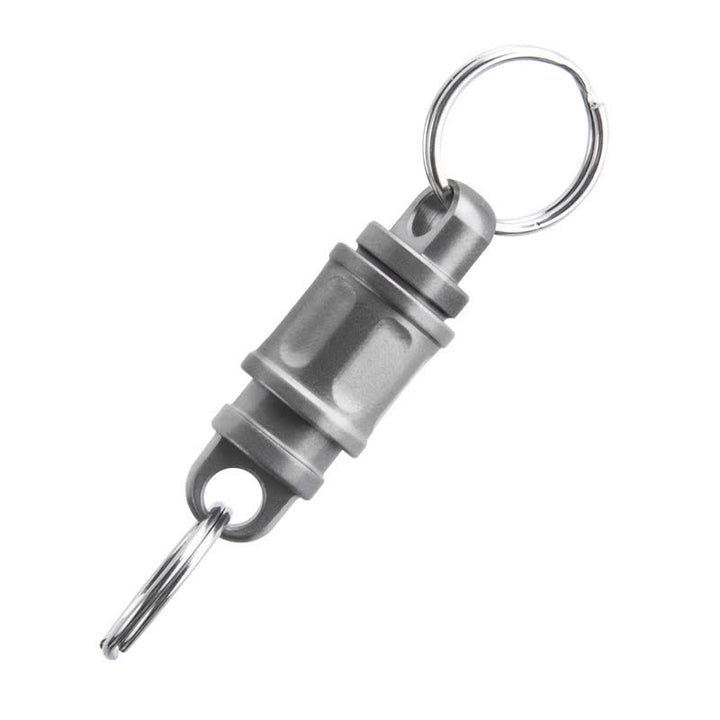 Titanium Alloy Quick Release Connect Cutter Keychain - Silver - image 2