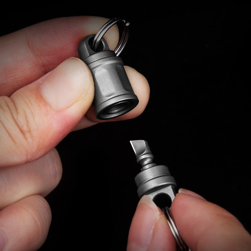 Titanium Alloy Quick Release Connect Cutter Keychain - image 6
