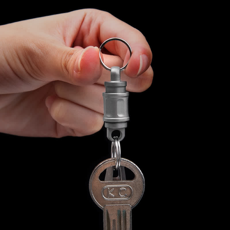 Titanium Alloy Quick Release Connect Cutter Keychain - image 0