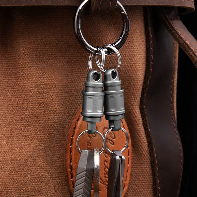 Titanium Alloy Quick Release Connect Cutter Keychain - image 3