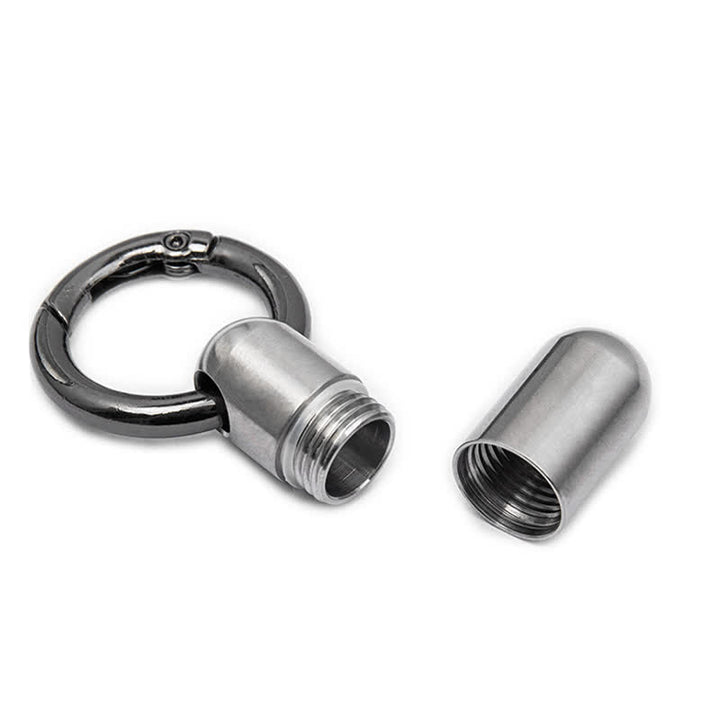 Compact Mini Size Waterproof Pill Container Keychain - image 6