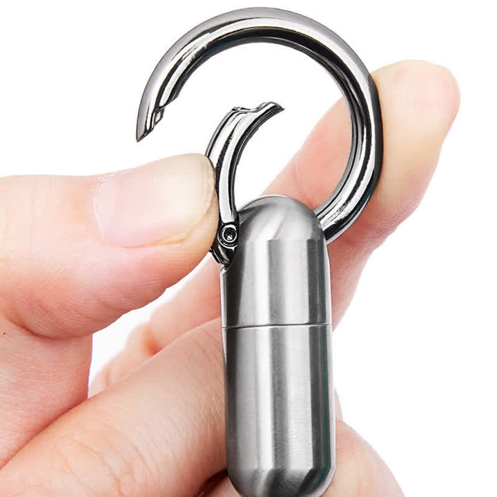 Compact Mini Size Waterproof Pill Container Keychain - image 7