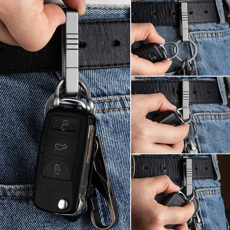 Quick Release Key Holder Belt Clip Keychain - image 2
