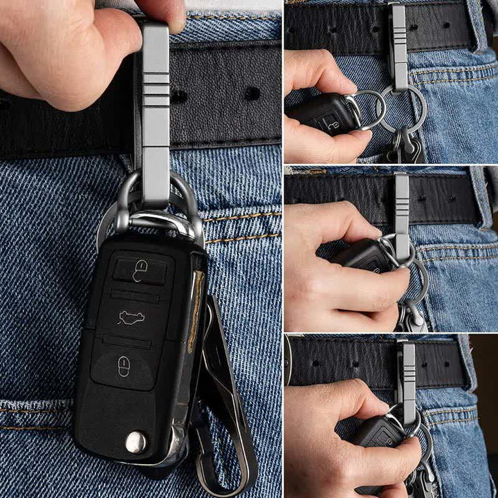 Quick Release Key Holder Belt Clip Keychain - image 2