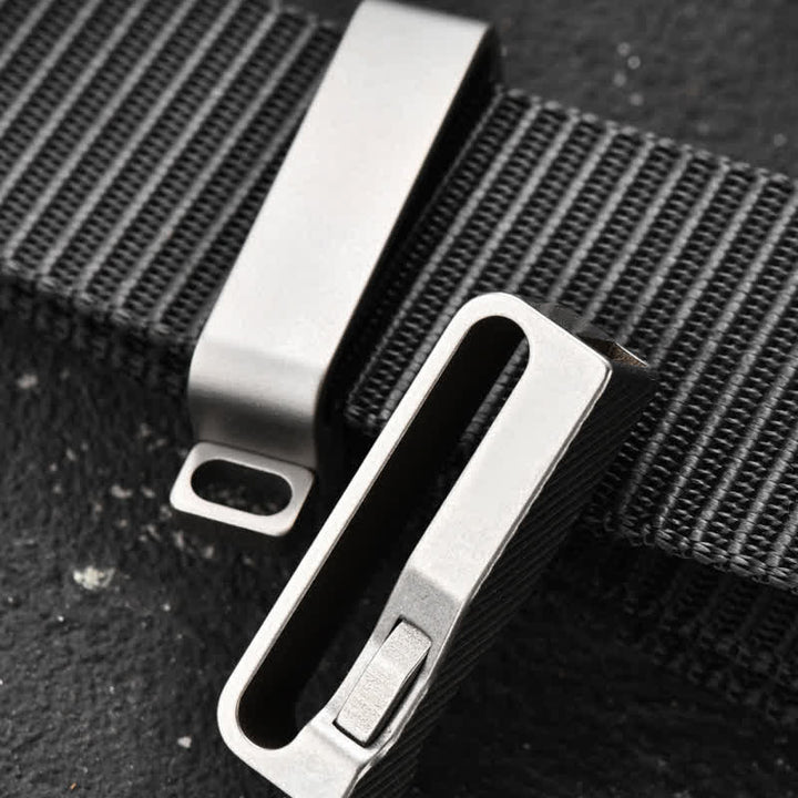 Titanium Quick Release Belt Clip Detachable Keychain - image 5