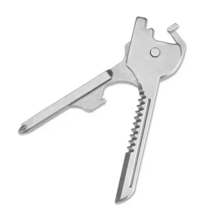Multifunctional 6 In 1 Reliable Screwdriver Plier Keychain - image 5